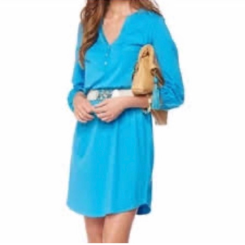 Lilly Pulitzer Beckett dress in Ariel Blue Size Small - Picture 2 of 7